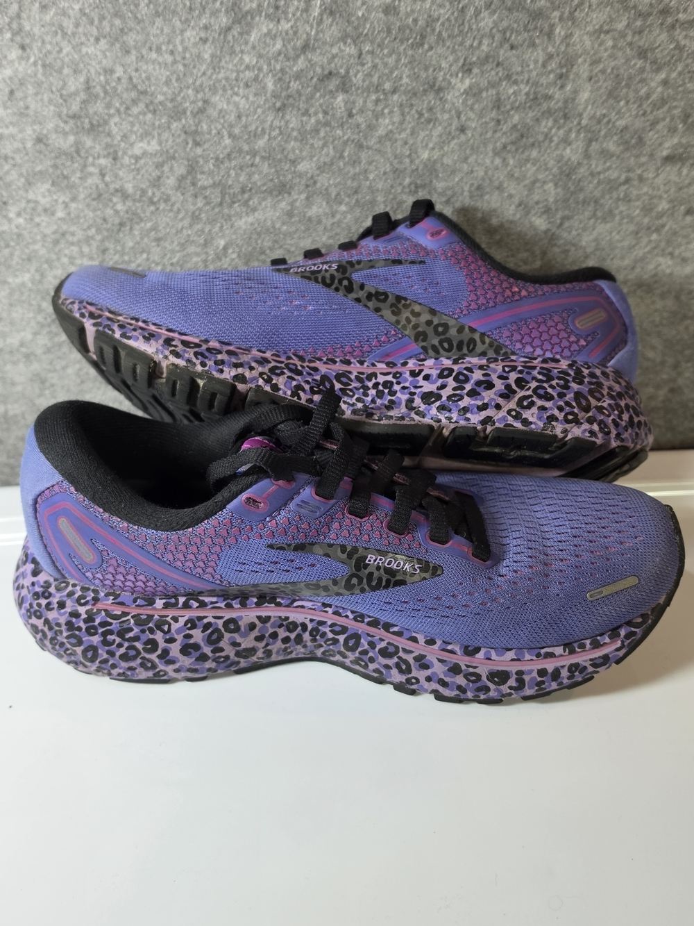 Brooks Ghost 14 Limited Edition Running Shoes In electric Cheetah